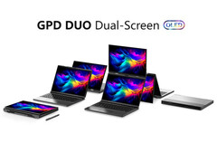 It appears that the GPD Duo packed plenty of hardware within a relatively small form factor. (Image source: GPD)