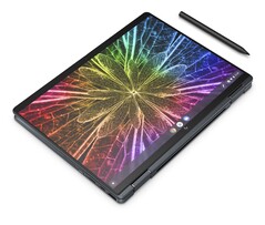 HP Elite Dragonfly Chromebook - Slate mode. (Image Source: HP)