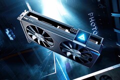 The GUNNIR Arc A380 Photon is currently the only A380 graphics card available for purchase (Image source: GUNNIR)