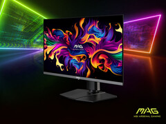 The MSI MAG 272QP X50 also has an adjustable stand that can be pivoted, swivelled, tilted or raised by up to 100 mm in height. (Image source: MSI)