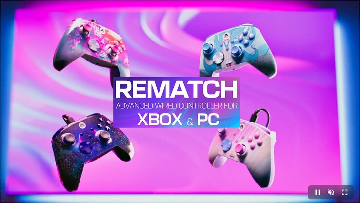 Turtle Beach's new Xbox Rematch Advanced Wired Controllers (Image Source: Turtle Beach)