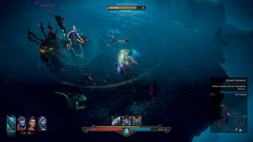 An image showing a battle in Shadows: Awakening.