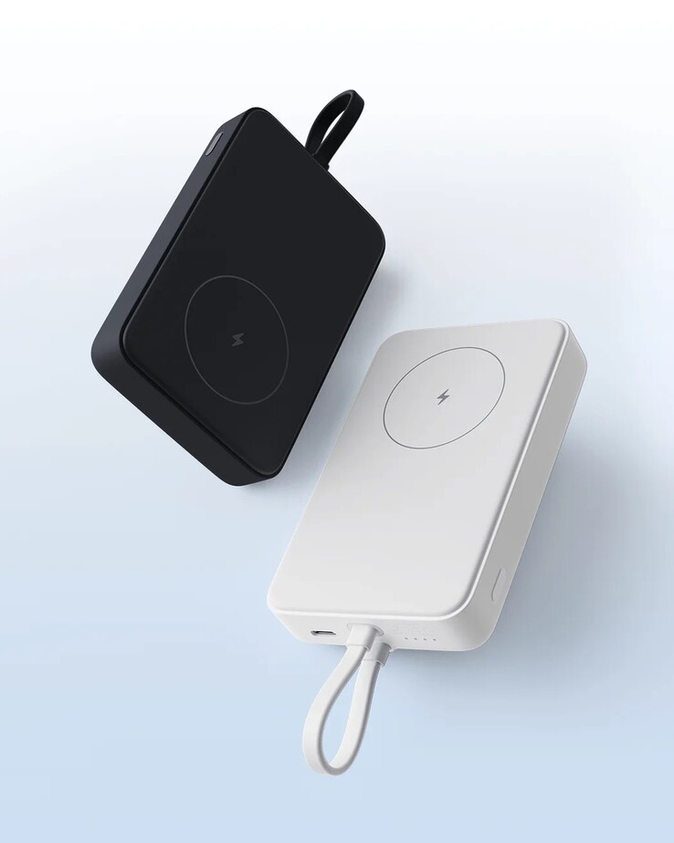 The Xiaomi 33W Magnetic Power Bank 10000 (Integrated Cable). (Image source: Xiaomi)