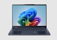 The Acer Swift 16 AI boasts a beautiful 16-inch OLED display and Lunar Lake internals. (Image source: Acer)