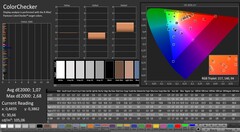 CalMAN: ColorChecker (calibrated)