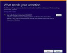 The message displayed if Windows Setup detects the older drivers during the upgrade. (Source@ wccftech.com)