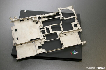 The dedicated structure frame of the Lenovo ThinkPad T60.