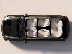 The L90 hints at the six-seat configuration of the 3-row Model Y L (Image source: NIO)