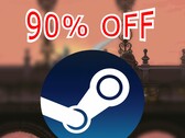 Blasphemous is a Soulslike Metroidvania game that is currently on sale for a record-low price on Steam. Pictured: A screengrab from the game. (Image source: Steam)