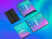 Renders of the Xiaomi foldable phone. (Source: LetsGoDigital)