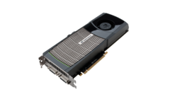 Nvidia GeForce GTX 480, flagship Fermi launch card. (Source: Nvidia)