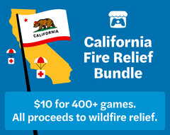 Bundle with 422 titles for a good cause for only $10. (Image source: itch.io)