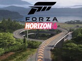 Forza Horizon 6 banner showing empty Japanese highway