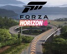 Forza Horizon 6 banner showing empty Japanese highway