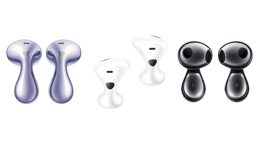 The Huawei FreeBuds 6 are lighter but retain the same open-fit design of the FreeBuds 5. (Image source: Huawei)