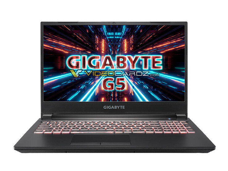 Gigabyte G5. (Image source: Gigabyte/VideoCardz)