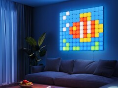 Govee’s Mini Panel Lights can be used to create pixel art. (Image source: Govee)
