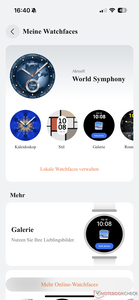 Watch faces
