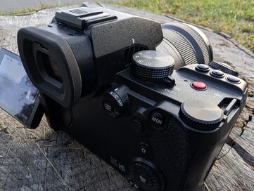 Plenty of buttons and dials: The Lumix S5-II