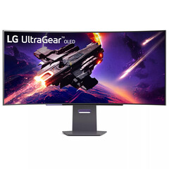 The 45-inch LG Ultragear OLED gaming monitor is steeply discounted at Amazon. (Image source: LG)