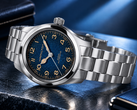 The Hamilton Khaki Field Murph features a 38 mm stainless steel case