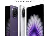 The Oppo Find N5 will be available in Satin Black, Jade White, and Dusk Purple colorways in China (Image source: Oppo)