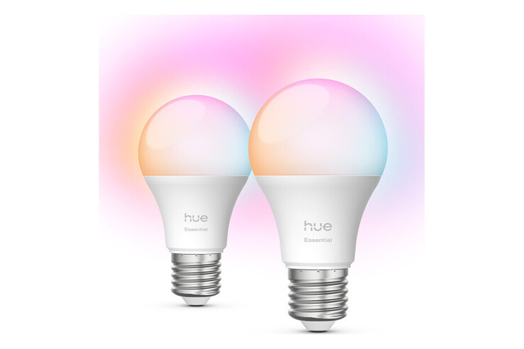 The Philips Hue Essential A60/E27 bulbs packaging. (Image source: Jumbo)