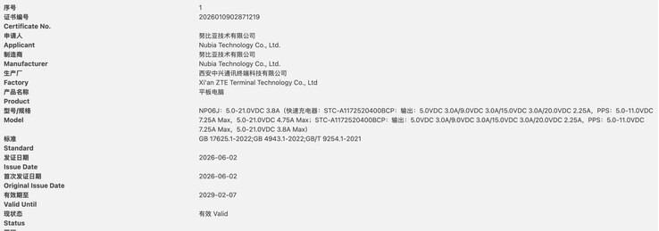 RedMagic's upcoming gaming tablet clears 3C certification.