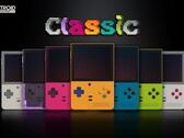 The Retroid Pocket Classic has a design reminiscent of the Game Boy Color. (Image source: GoRetroid)