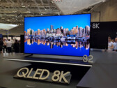 An 8K TV at a tech conference. (Source: WhistleOut)