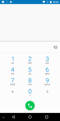 Phone app - keypad