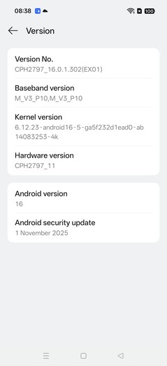 Oppo Find X9 software 