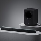 Xiaomi will launch the Soundbar Pro 2.1 ch (pictured) globally. (Image source: Xiaomi)