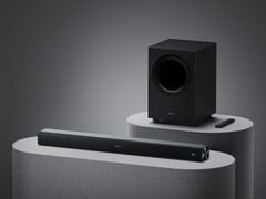Xiaomi will launch the Soundbar Pro 2.1 ch (pictured) globally. (Image source: Xiaomi)