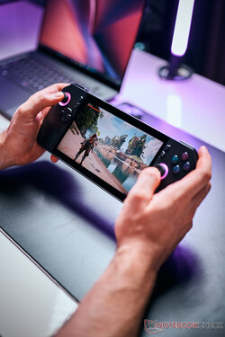 In review: Asus ROG Ally X. Test model courtesy of Asus Germany.
