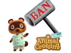 Animal Crossing: New Horizons has been banned in China. (Image via Nintendo w/ edits)
