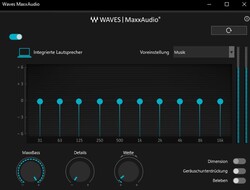 Waves MaxxAudio software