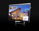 The BenQ CP05 looks like a typical collaborative display intended for office use with touch input and 55-inch and 75-inch sizes