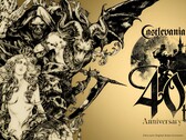 A banner announcing Castlevania's 40th anniversary
