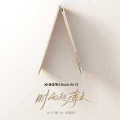 The Xiaomi Book Air 13 packs Intel Alder Lake-U processors into a 12 mm thick case. (Image source: Xiaomi)