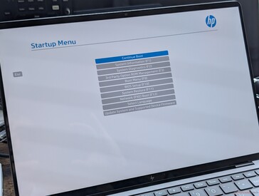 Startup Menu