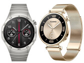 The Watch GT 4 in its 41 mm and 46 mm guises. (Image source: Huawei)