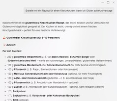 Creating a somewhat rambling recipe took 2 minutes and 30 seconds