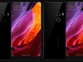 The Xiaomi Mi Mix also comes in an 18K variant (R) with gold rims around the sensors. (Image source: Xiaomi)