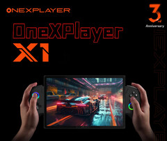 The ONEXPLAYER X1 will soon be available with a modern AMD Ryzen APU. (Image source: One-Netbook)
