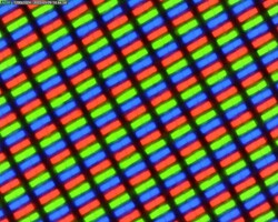 Matte pixel grid