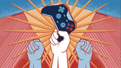 A graphic image for the Save our Devs rally