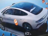 A leaked Xiaomi Car image. (Source: Car News China)