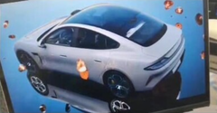 A leaked Xiaomi Car image. (Source: Car News China)