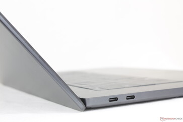 Lid opened to maximum angle of ~140 degrees